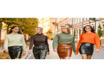 Leather Skirt and Sweater Combos: Mastering Chic Layering