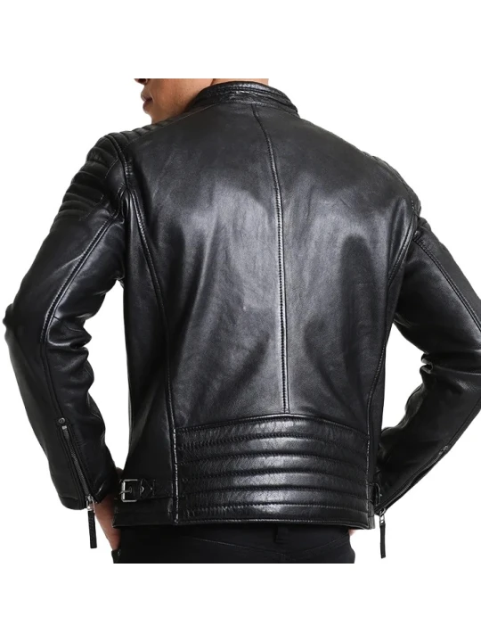Black Leather Jacket Gents Black Leather Jacket Gents