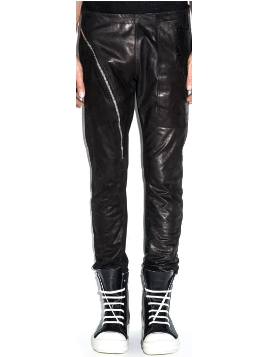 Black Leather Pants