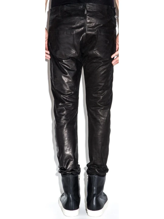 Black Leather Pants