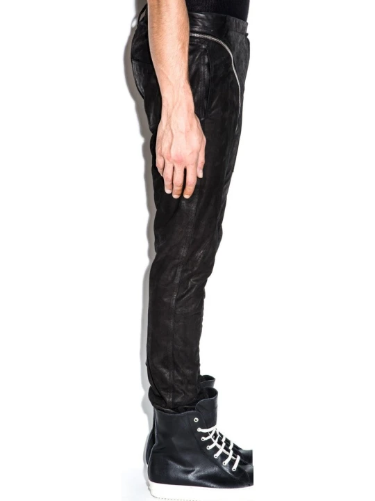 Black Leather Pants