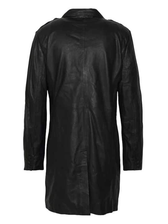 Stylish Men Black Leather Coats