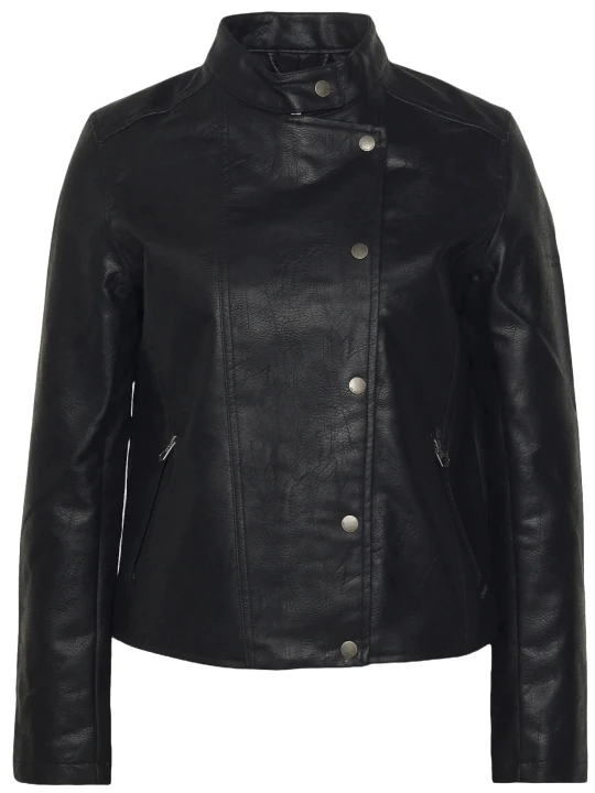Attractive Real Black Leather Jacket