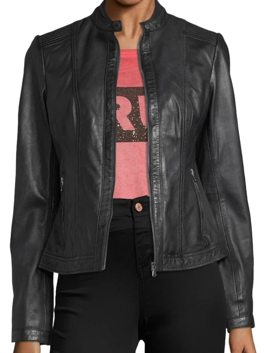 Best Quality Black Real Leather Jacket