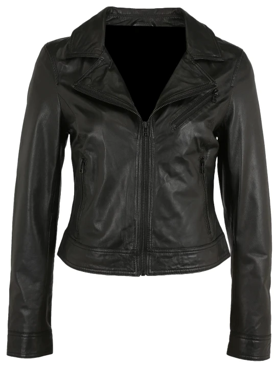 Black Leather Outerwear