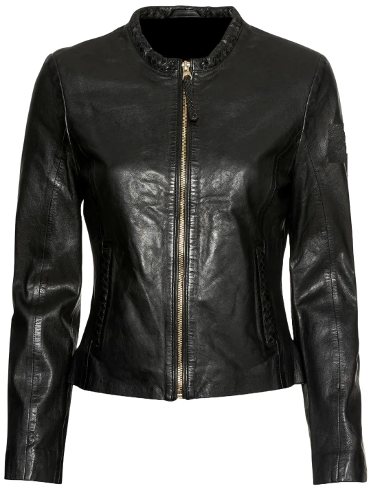 Classy Black Leather Jacket