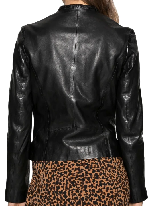 Classy Black Leather Jacket