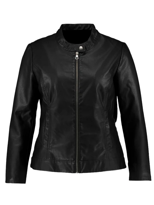 Custom Black Leather Jacket