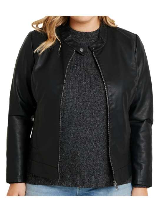 Custom Black Leather Jacket