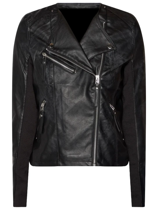 Real Short Leather Jacket