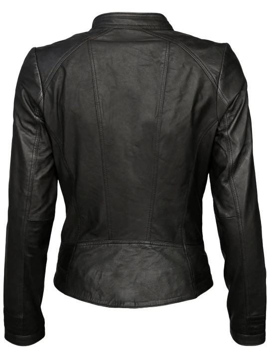 Soft Lambskin Black Leather Jacket