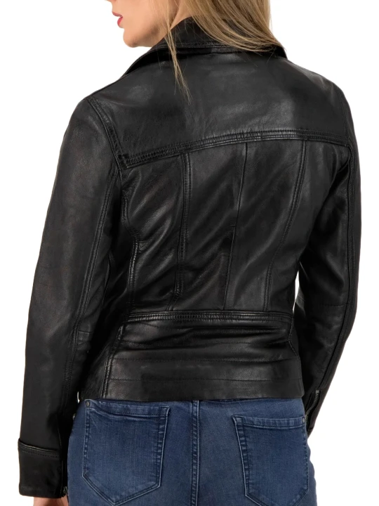Unicorn Real Black Leather Jacket