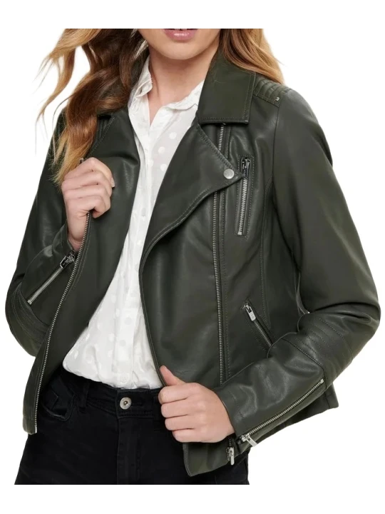 Leather Black Motorcycle Jacket