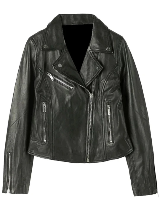 Women Black Leather Motorcycle Gear