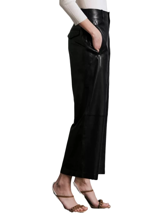 Black Leather Pants