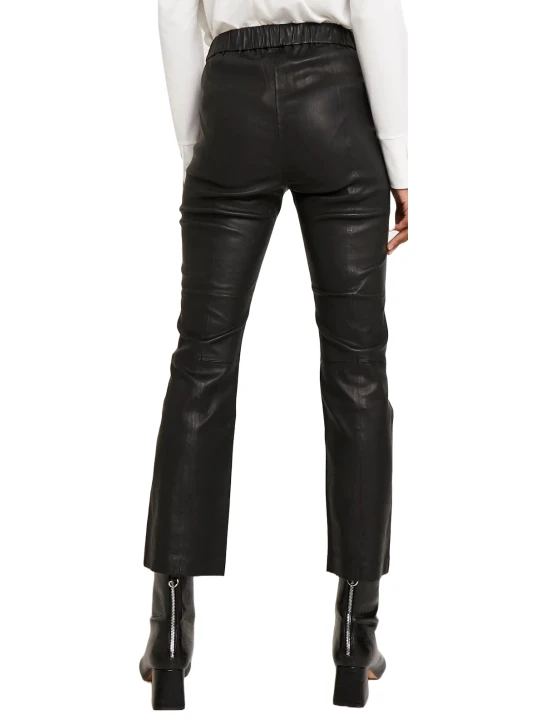 Black Leather Trousers 