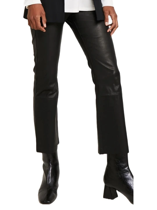 Black Leather Trousers 