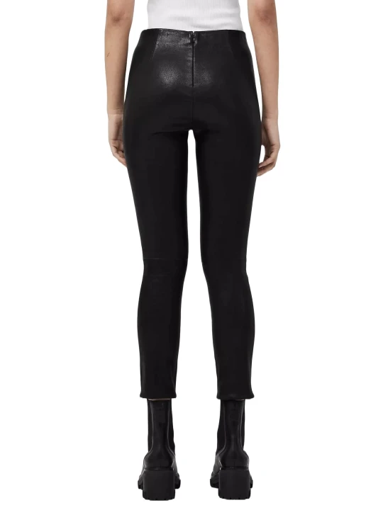 Ladies Black Leather Pants Ladies Black Leather Pants