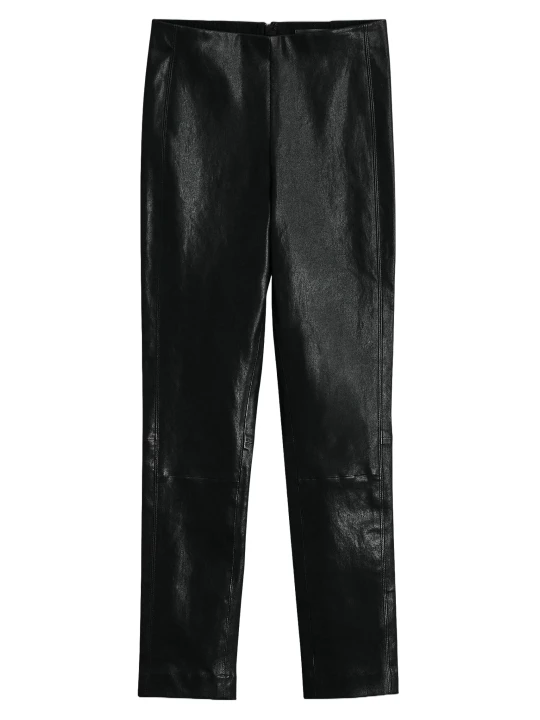 Ladies Black Leather Pants Ladies Black Leather Pants