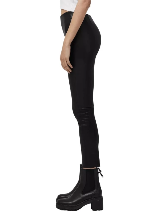 Ladies Black Leather Pants Ladies Black Leather Pants