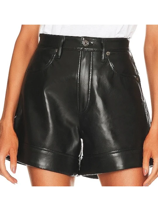 Leather Shorts For Her