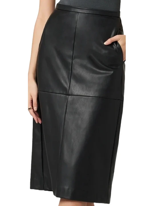 Best Look Black Leather Skirt