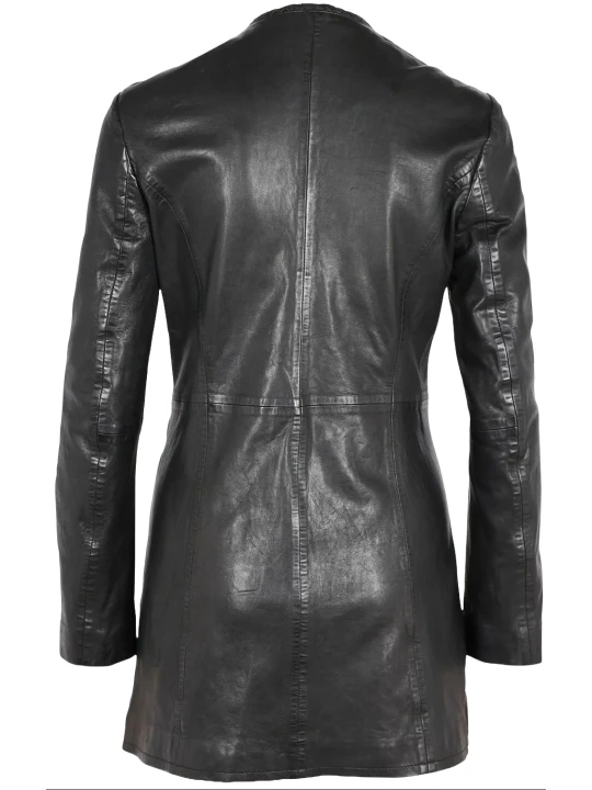 Black Leather Coat Black Leather Coat