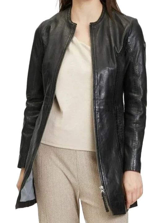 Black Leather Coat Black Leather Coat